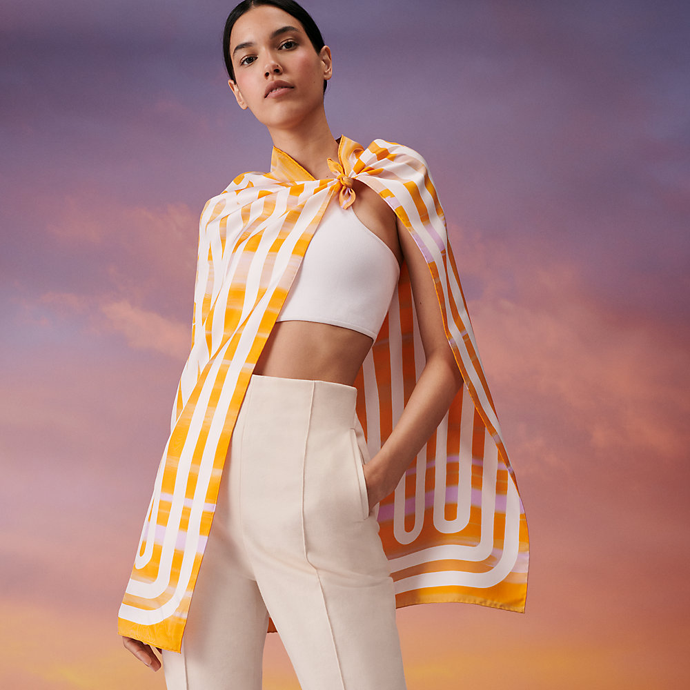 Grand Tralala workshop scarf 90 | Hermès UK